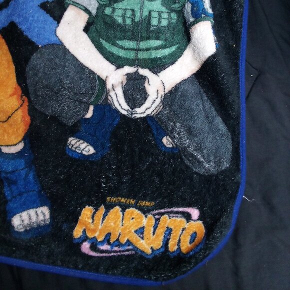Naruto Shippuden Characters Fleece Blanket Throw 48x52 - Picture 3 of 4